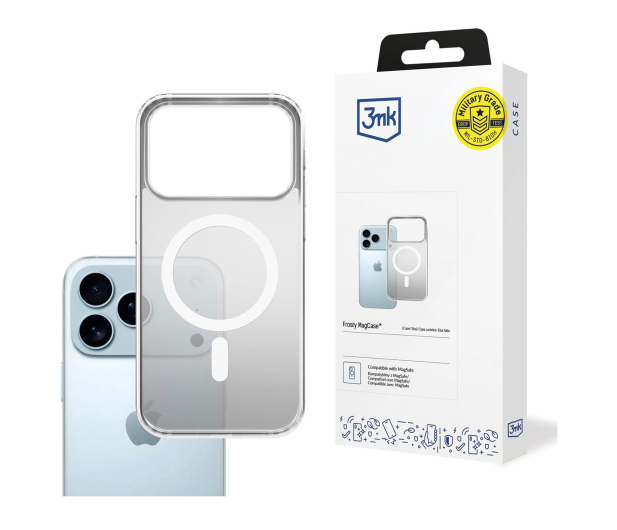 3mk Frosty MagCase White do iPhone 18 Pro Max / 17 Pro Max - 1360709 - zdjęcie